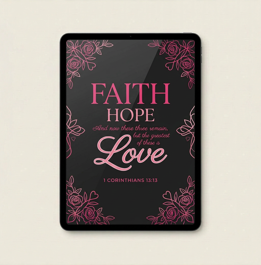 My Digital Prayer Journal - Pink