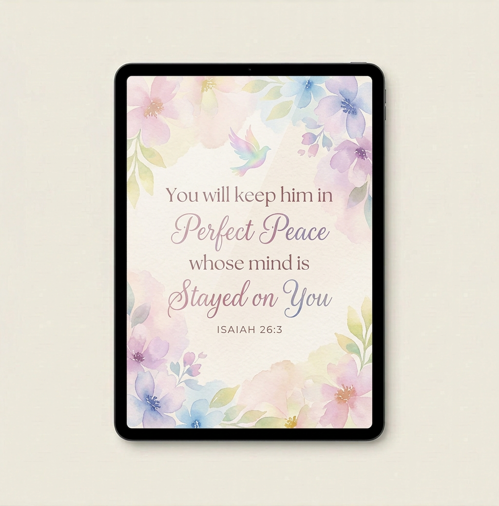 My Digital Prayer Journal - Rainbow