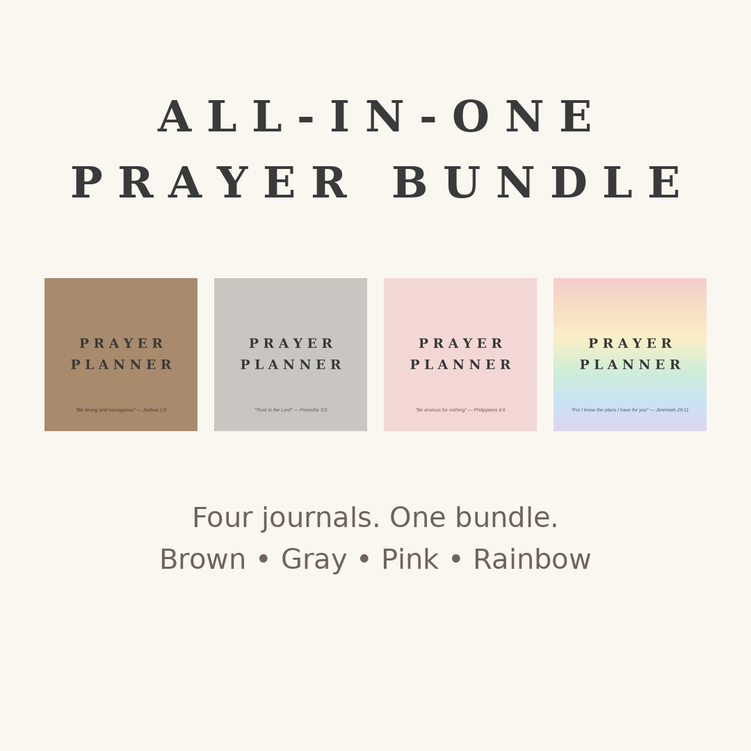 All-In-One Prayer Bundle