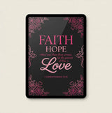 My Digital Prayer Journal - Pink
