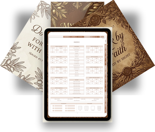 My Digital Prayer Journal - Brown