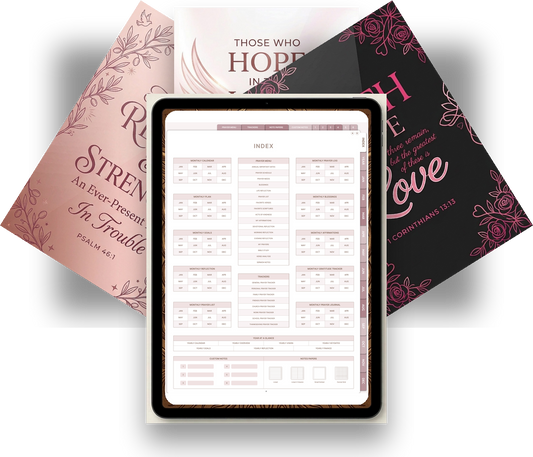 My Digital Prayer Journal - Pink
